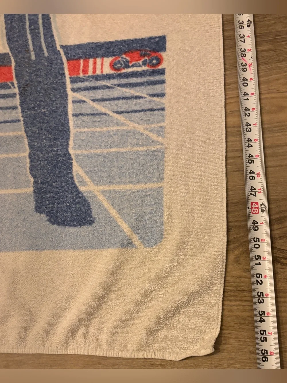Vintage 1982 Disney TRON Promotional Beach Towel